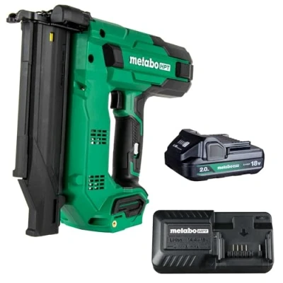 Image of Metabo HPT 18V MultiVolt™ 18 Ga Compact Cordless Brad Nailer Kit, Includes 1 2.0 Ah Battery, NT1850DGM