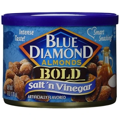 Image of Blue Diamond Almonds Salt N Vinegar, 3 Pack