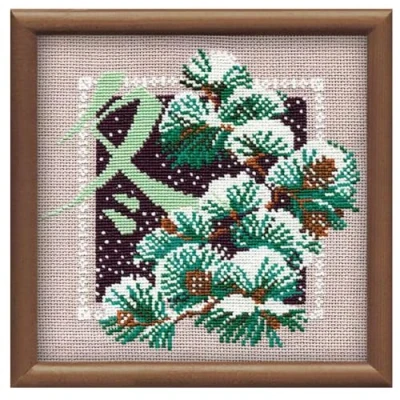 Image of Riolis Cross Stitch Kit 814 Oriental Winter