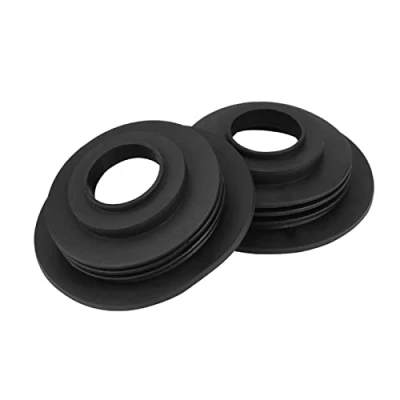 Image of 2 pcs Car LED headlight Dust cover seal Caps Black rubber Waterproof Dustproof Sealing Cap for H1 H3 H4 H7 HB3 HB4 9005 9006 bulb boot