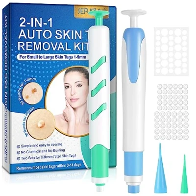 Image of Skin Tag Remover Kit, Wart Removel Device Kit 2 8mm Fast and Easy to Use