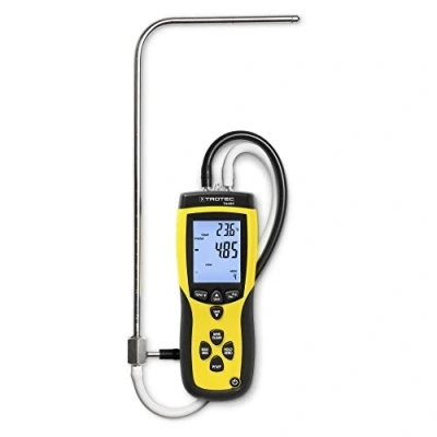 Image of Trotec TA400 pitot tube Anemometer incl. calibration certificate, anemometer, wind meter, tube, meter for accurate flow measurement of air and gases