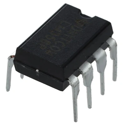 Image of Pderlous 10x LM358N Low Power 8 Pin Dual Operational Amplifier