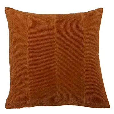Image of Furn Jagger Cover Cotton Rust 45 x 45cm (18&quot; 18&quot; inches), Cotton, Rust, Cushion