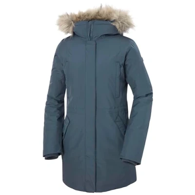 Image of Helly Hansen Womens W Irma Parka, Alpine Frost, XL