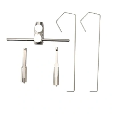Image of Lock Pick Locksmith Tool for UK Padlocks, Professional Picking Tool, Door LockPick Kit