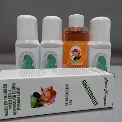 Image of Sindolor Gel Pack 3 + 1 REGENERATIVE Rosehip Massage Oil
