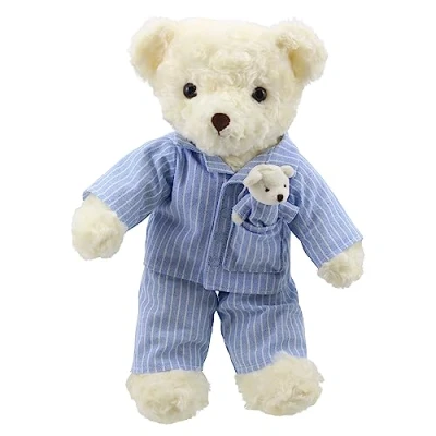 Image of Wilberry Beadtime Bear (Pyjamas) Dressed Animals