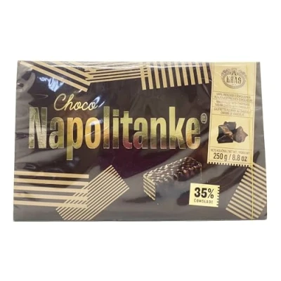 Image of NAPOLITANKE KRAS Premium Wafers Biscuits with Delicious Milk, Chocolate Cream, Hazelnut, Lemon and Orange Fillings Multiple Sizes