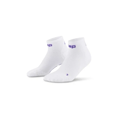 Image of CEP Core Run Ultralight Compression Socks Low Cut White Size 34 37 (EU) for Enhanced Comfort in Running and Training