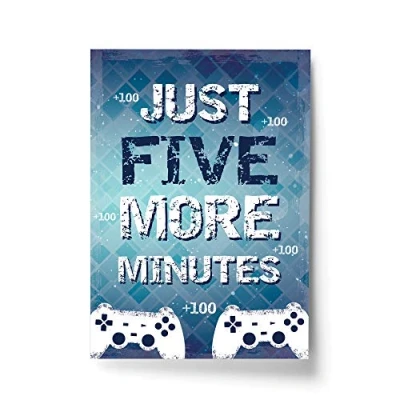 Image of RED OCEAN Boys Bedroom Wall Art Fan Gaming Print Gift For Son Dad Gamer