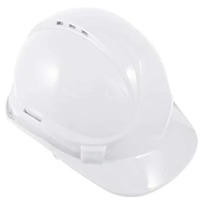 Image of 6 Point PWS Hard Hat Safety Helmet Adjustable Sweat Foam Band (White)