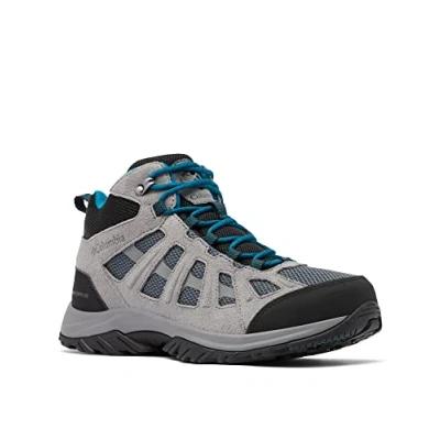 Image of Columbia Redmond III MID Waterproof Hiking shoes, Men&#039;s, Size: 8.5, Graphite/black Leather and textile