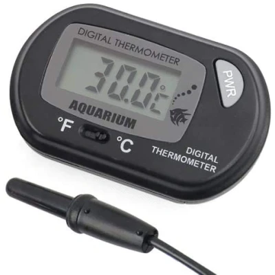 Image of DIGIFLEX Digital Thermometer for Fish Tank Temperature Aquarium Marine Vivarium Electronic Tropical Accessories