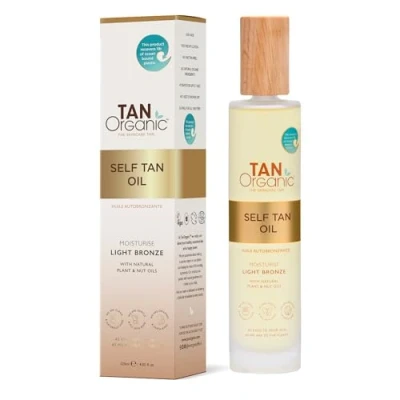 Image of TanOrganic Self Tanning Oil Fake Tan Certified Organic Natural Vegan 100ml