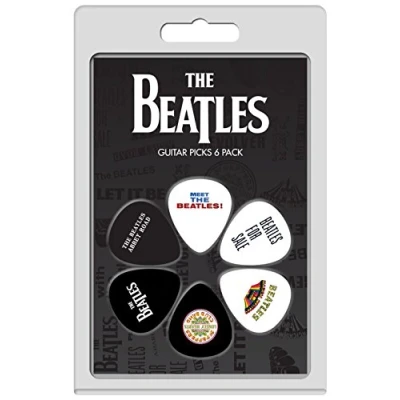 Image of Perri&#039;s Leathers LP TB1 The Beatles Guitar Picks, 6 Pack