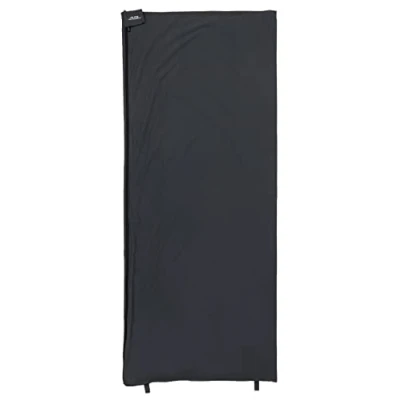 Image of ALPS Mountaineering Brushed Polyester Rectangle Sleeping Bag Liner Charcoal
