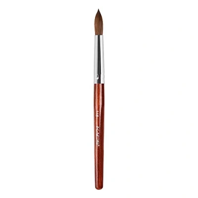 Image of KADS Kolinsky Sable Acrylic Nail Art Brush Red Wood Pen for Manicure Tool (14#)