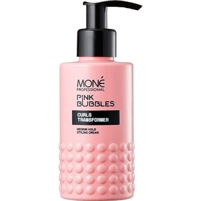 Image of MONÉ PROFESSIONAL Curls Transformer Cream for Curly or Wavy Hair Curl Defining &amp; Waves Styling Hydrating Bouncy effect 150 ml