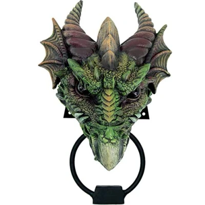 Image of Nemesis Now Kryst Door Knocker 28cm Green