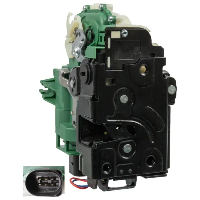 Image of 3B4839016AE, 3B4839016AM, 3B4839016H Door Lock FEBI BILSTEIN 174564 with double sealing Right Rear VOLKSWAGEN: Passat B5 GP Estate