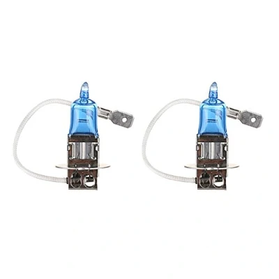 Image of Mintice 2 X Car Vehicle Bright H3 100W 6000K Xenon Gas Halogen Headlight White Light Lamp Bulbs