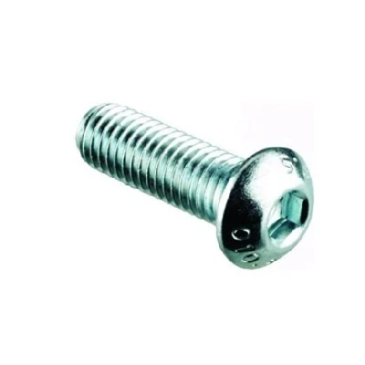 Image of 8mm Button Head (4 Pack) Bolts M8 x 60mm A2 Stainless Steel Socket Allen Key Dome Bolt / Screws Free UK Delivery