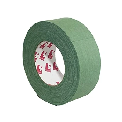Image of Olive Green Fabric Tape for Webbing Repair 5cm x 50m Scapa Genuine British Army Issue Sniper