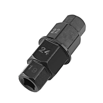Image of Motorcycle Spindle Tool, Fydun Wheel Removal Tool 1Pc Front 17 19 22 24mm Axle Hex Driver
