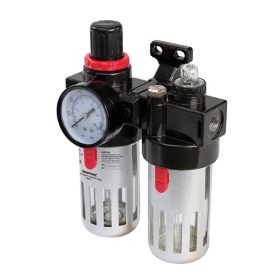 Image of Silverline Air Filter Regulator &amp; Lubricator 150ml