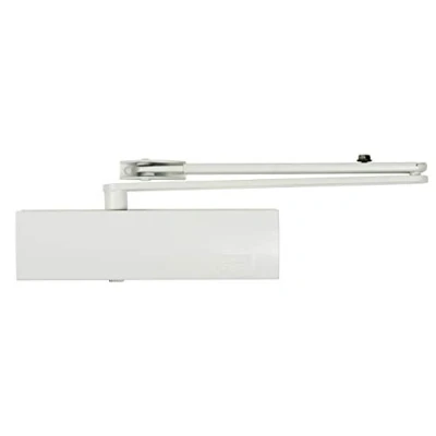 Image of Burg Wächter Frame Door Closer with Variable Locking Widths Up to 95 110, 125 cm, Weight 160 kg, TS 2000 V Bulb, White