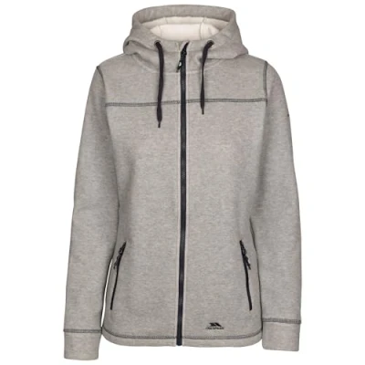 Image of Trespass Womens Fleece Full Zip Microfleece with Hood And Pockets Runpal
