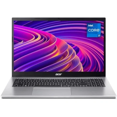 Image of Acer Aspire 3 A315 59 Laptop Intel Core i7 1255U, 8GB, 512GB SSD, Integrated Graphics, 15.6&quot; Full HD, Windows 11, Silver