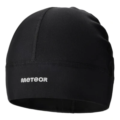 Image of Beanie Hat Skull Cap Windproof Cycling Running Skiing Snowboard Motorcycle Sports Under Helmet Antibacterial Quick Dry Stretchable Warm Thermal Outdoors Men Women Boys Girls One Sizel Silver Ions Stays Soft Ghost (Black)