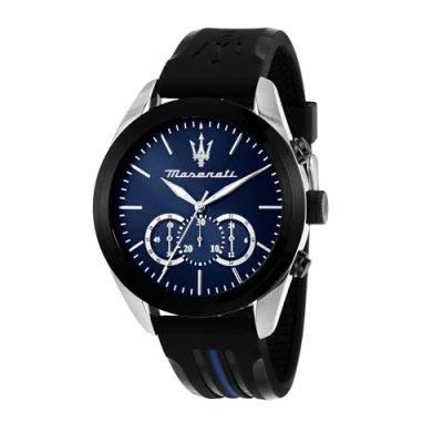 Image of Maserati Men&#039;s Watch, Chronograph, Analog, Steel Band, Traguardo Collection R8871612044