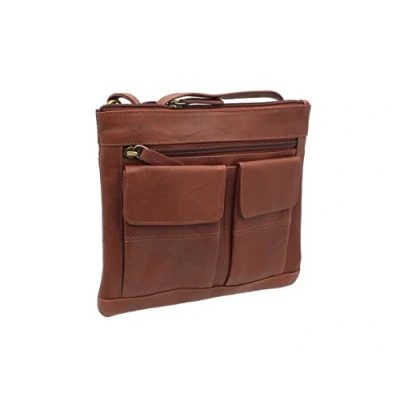 Image of Visconti Leather Handbag Style 18608A Brown