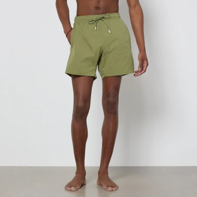Image of BOSS Iconic Swimming shorts, Men&#039;s, Size: Medium, Medium green