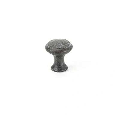 Image of Handmade Beaten Cupboard Knob 3/4&quot; Beeswax
