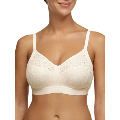 Image of Chantelle Womens Easy Feel Norah Wirefree Support Bra White Polyamide Size 38D