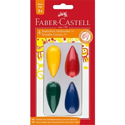 Image of Faber Castell 120405 Crayons Pear Shaped for Ages 3 and Above
