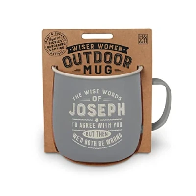 Image of History &amp; Heraldry Personalised Outdoor Mug (Joseph)