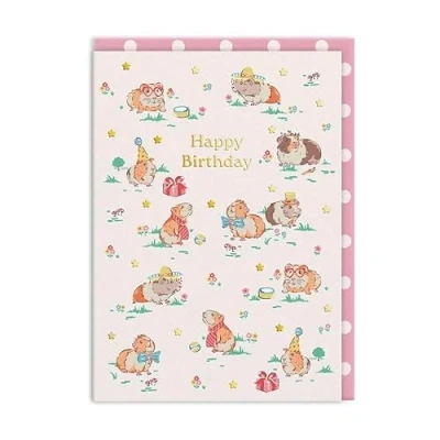 Image of Guinea Pig Party Greeting Card