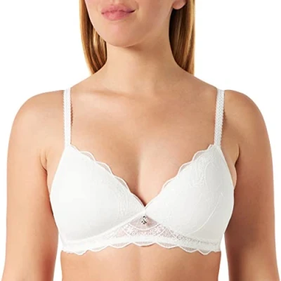Image of Naturana Women&#039;s 5194 Padded Bra, Ivory, 32C