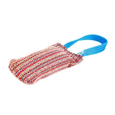 Image of Julius K9 18420 Cotton/Nylon Inside Sewn Tug with Handle, 20 x 5.5 cm
