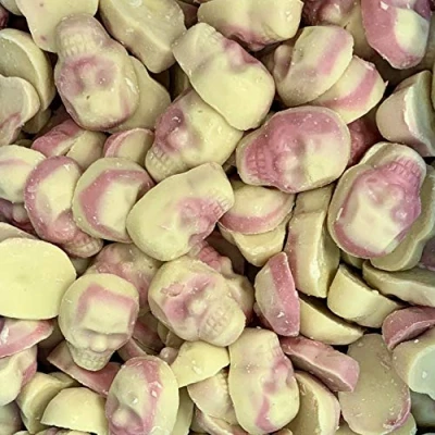 Image of Chocolate Skulls 700g Re Sealable Pouch by The Gourmet Sweet Company