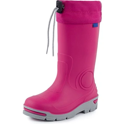 Image of Ladeheid Childrens Wellingtons LARB014 (Pink, 25/26 EU)