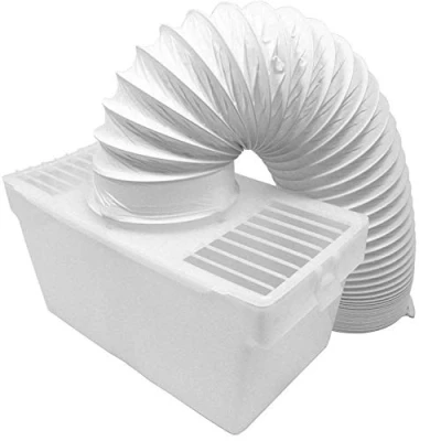 Image of Utiz Universal Tumble Dryer Effective Indoor Internal Condenser Vent Hose and Box Kit 4&quot; / 1m metre for Hotpoint Creda White Knight