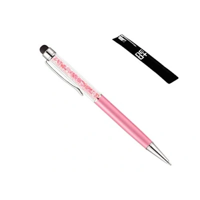 Image of NEO+ Quality 2 in 1 Capacitive Touchscreen Stylus and Ballpoint Pen with Crystals (BABY PINK)