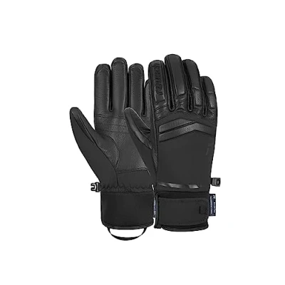 Image of Reusch Men&#039;s Dylan R tex Xt Warm Gloves Waterproof Breathable, Black, 9.5