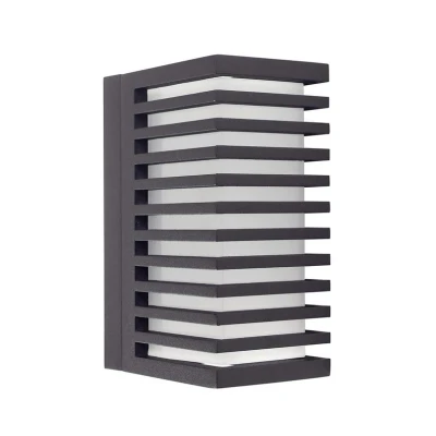 Image of Lucande LED outdoor wall light Ariza, black, aluminium